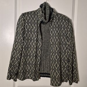 Geometric Patterned Women's Sweater